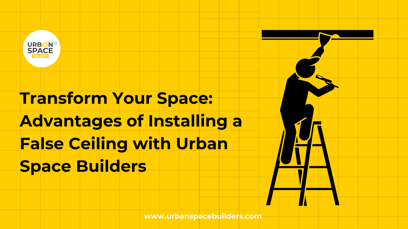 Experience the beauty and functionality of false ceiling design by Urbanspace Builders, transforming residential interiors in Chennai with modern aesthetics.