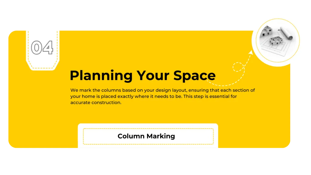 04. Column Marking - Expert Engineering Construction Company in Chennai