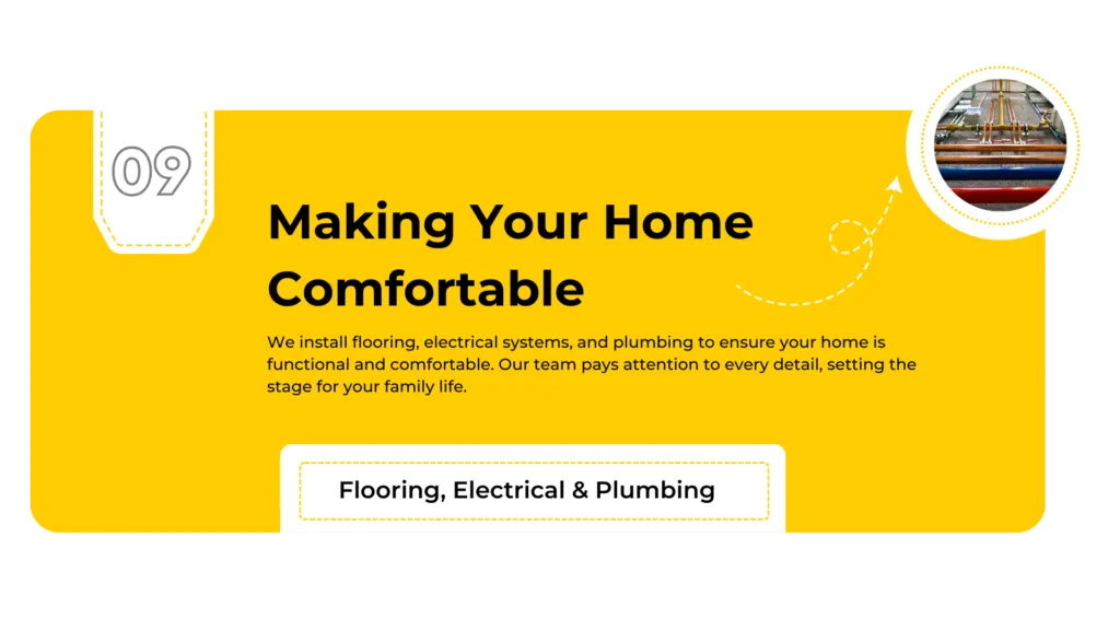 09. Florring, Electrical & Plumbing - Expert Engineering Construction Company in Chennai