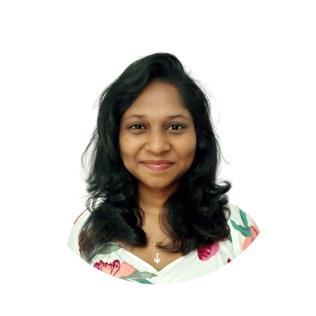 Ms. Dheepthika, Junior Architect at Urbanspace Builders, contributing to the design and planning of residential projects in Chennai.