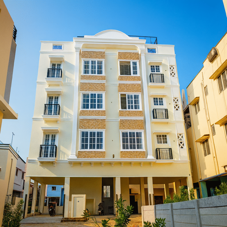 Urban Residential Street View