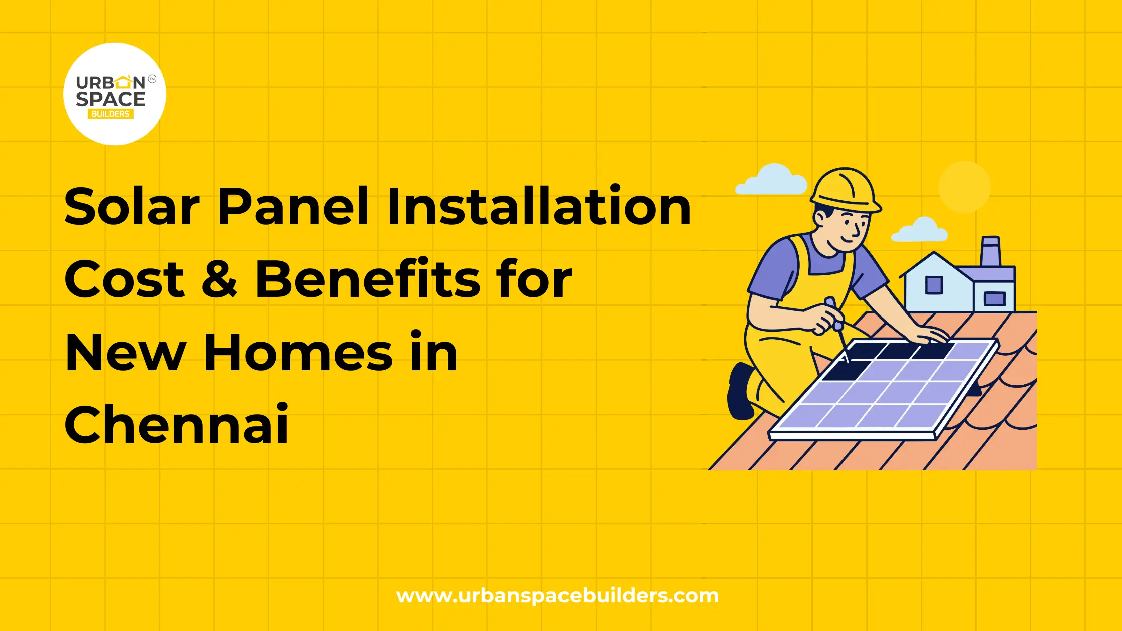 solar panel installation cost for new homes in Chennai