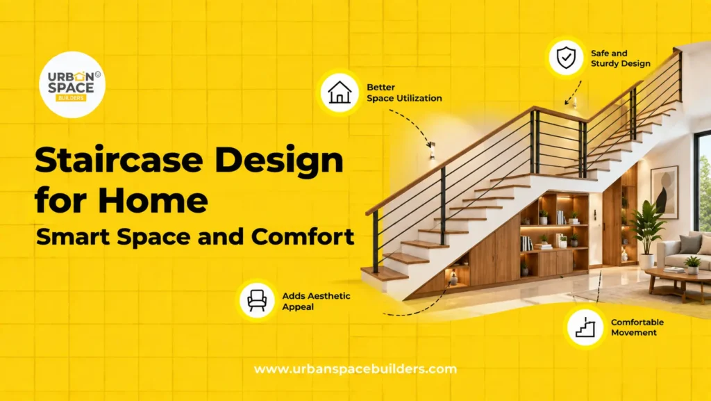 Staircase Design for Home Smart Space and Comfort