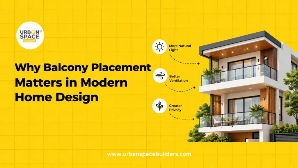 Why Balcony Placement Matters in Modern Home Design