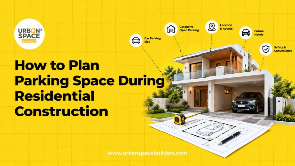 How to Plan Parking Space During Residential Construction