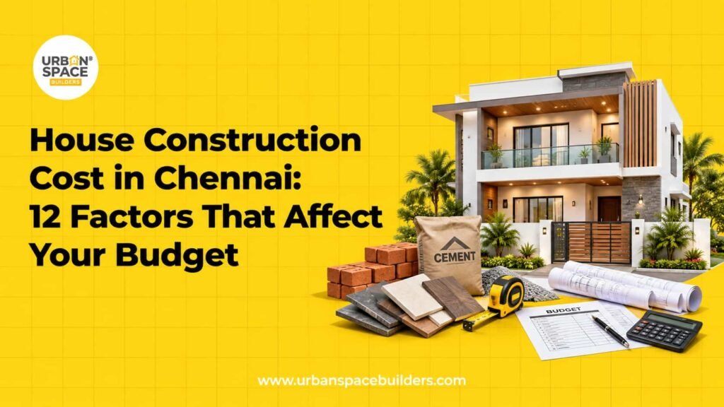 house construction cost in Chennai